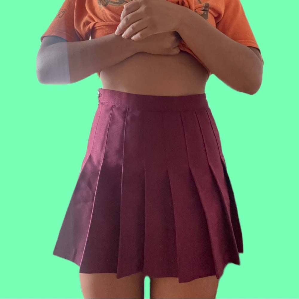 American Apparel School Girl Mini Skirt